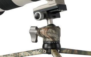 Mini trípode MT-01 con LH-25 Camo de Leofoto para cámaras DSLR y CSC