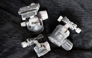 Prueba de las rótulas de bola Leofoto a -20