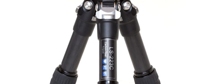 Kit LS-223C y rótula LH-25 soporta hasta 10 kg de Leofoto