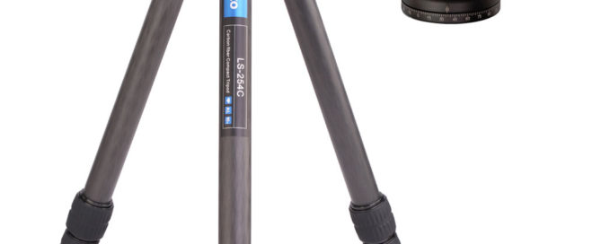 Kit trípode LS-254C+LH30 de Leofoto con rótula de bola incluida