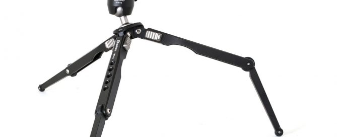 Leofoto MT-03+MTB-19 con patas de dos secciones y rotula de bola