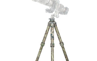 Trípode de carbono Leofoto LS-365CEX Full Camo con gimbal PG-1
