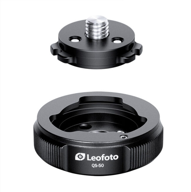 Leofoto QS-50 de dos piezas