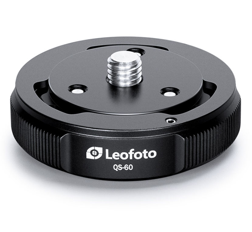 Leofoto QS-60 Base redonda de acceso rápido