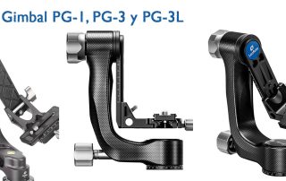 Comparativa Leofoto PG-1 vs PG-3 vs PG-3L: