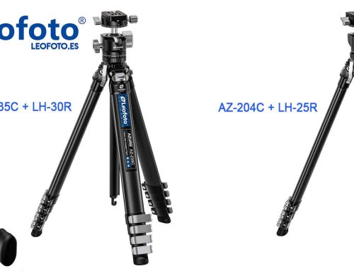 Comparativa Leofoto Azure: Trípodes AZ-235C vs AZ-204C