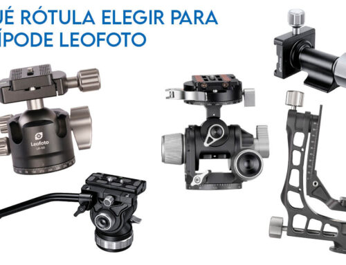 Qué rótula elegir para tu trípode: bola, gimbal, vídeo, monopié o cremallera