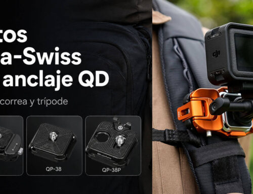 Platos Arca-Swiss con anclaje QD: cómo llevar la cámara en mochila, correa y trípode